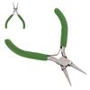 Green Jewelry Pliers Nonslip Handle Wire Looping Pliers Round Nose Pliers  Precise Wire Looping