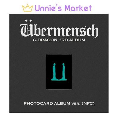 G-DRAGON () 3RD ALBUM [Ubermensch] PHOTOCARD ALBUM Ver. (NFC)