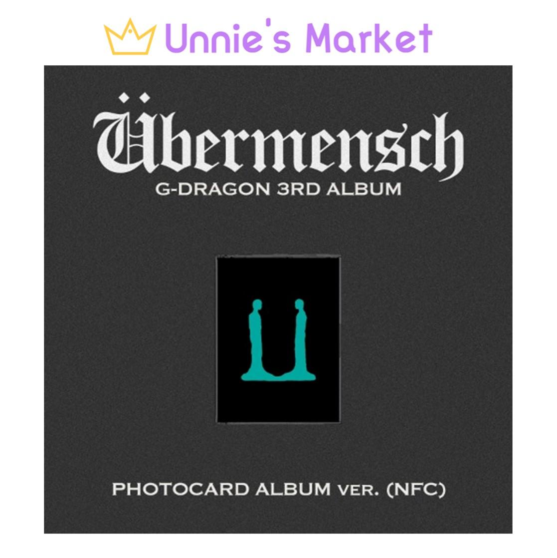 

G-DRAGON (БОЛЬШОЙ ВЗРЫВ) 3-Й АЛЬБОМ [Ubermensch] АЛЬБОМ ФОТОКАРТОЧКИ версия. (NFC) + Бесплатный подарок NO POB (Album only)