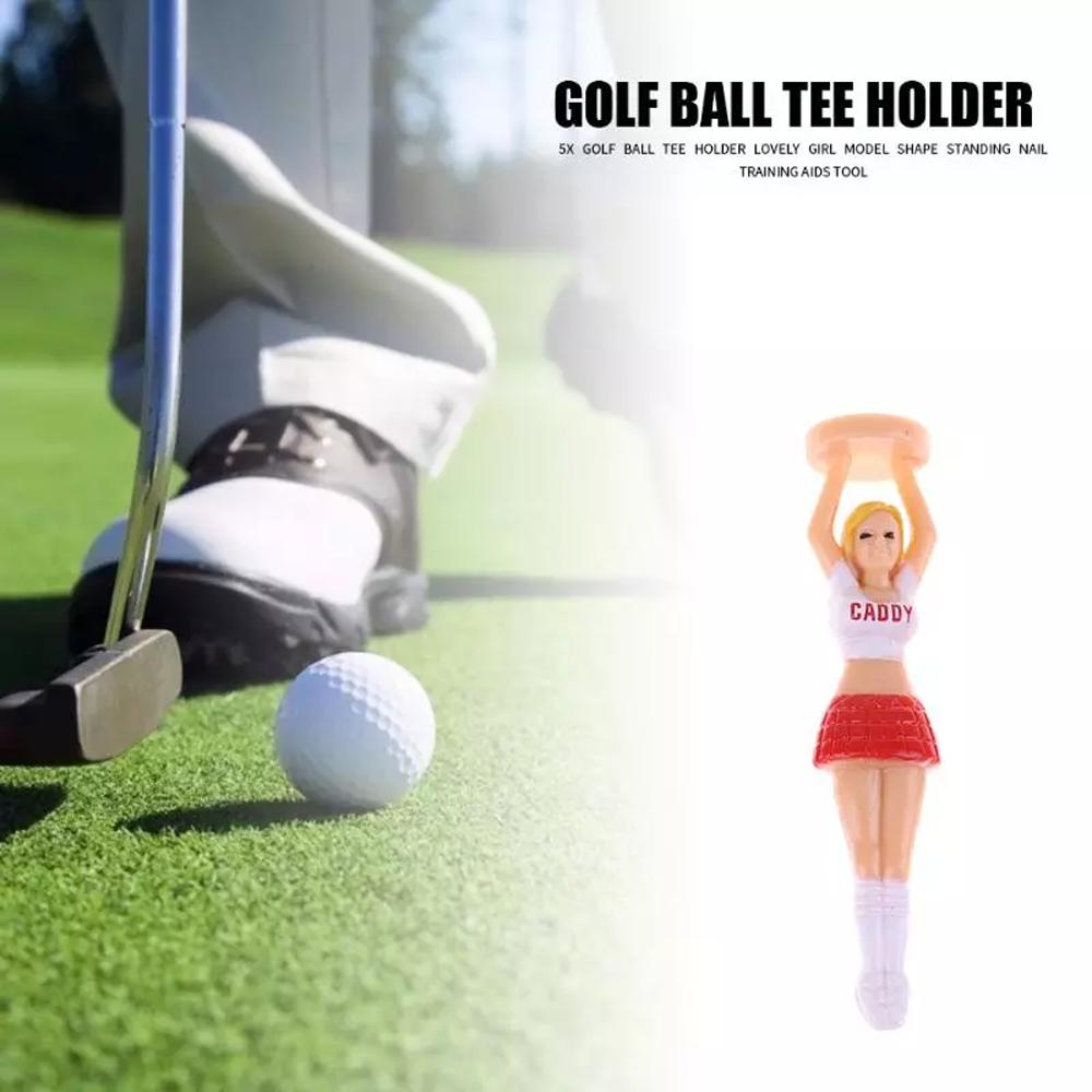 Girl Golf Tee Golf Practice Cheerleaders Tee Lady Golf Tee Golf Ball Tees Golf Ball  Holder