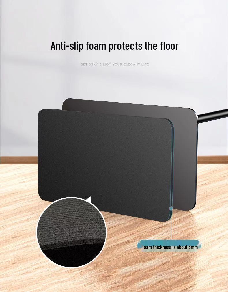 Adjustable Floor Tablet and Phone Stand for Bedside, Sofa, or Live Broadcast