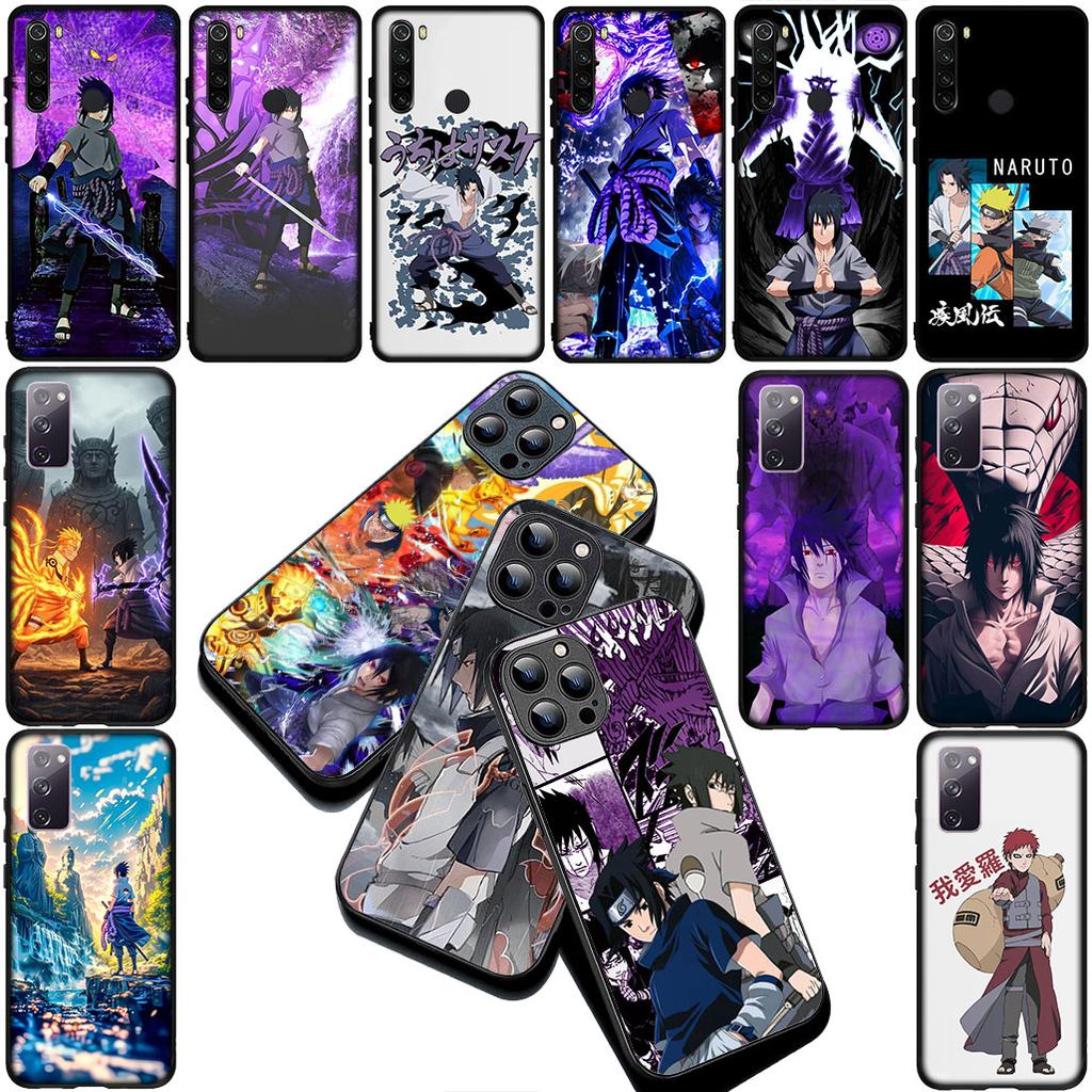 Gaara Narutos Uchiha Sasuke Silicone Cover for Xiaomi Redmi Note 12 11 10 Pro 10A 10C 12C 13C Note12 12Pro Coque Phone Case