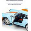 1/24 Ölçekli Porsche 964 Carrera RS 911 Alaşım Araba Diecastlar ve Oyuncak Araçlar Araba Modeli Ses ve Işık Geri Çekmeli Araba Çocuklar için Oyuncaklar Hediyeler