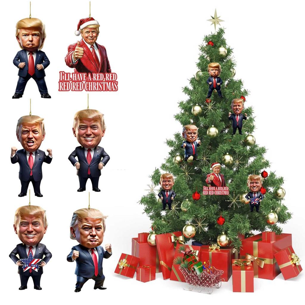 Kreslený krabičkový přívěsek kůň Populární série Řetízek Přívěsek na vánoční stromeček Dárek Vánoční dekorace