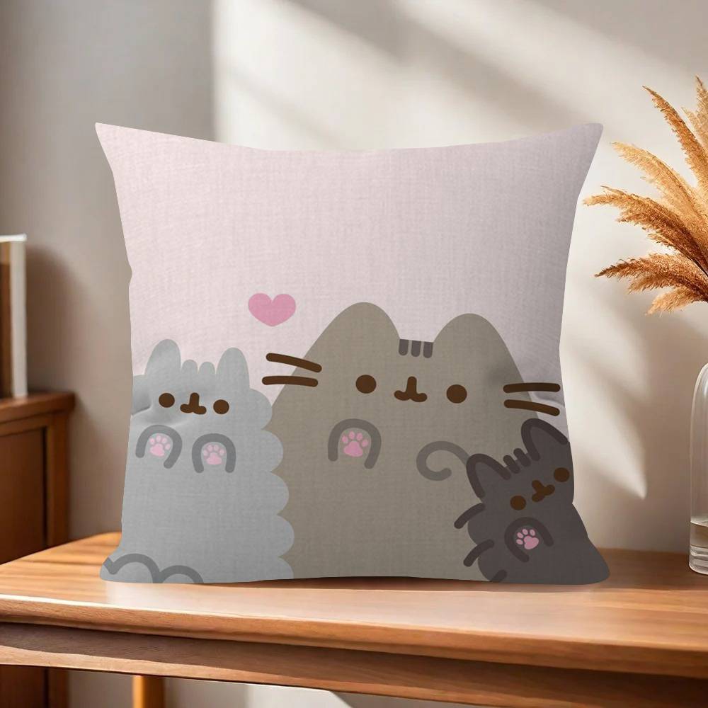 Pillow Gifts Home Office Furnishings Bedroom Sofa Car Cushion Cover case xcm Cute PpusheenS CUTE