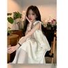 French Gentle Wind Suspender Dress Women's Summer New Seaside High-end Vacation Beach Skirt Niche Skirt
