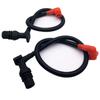 2 Stück Zündkerzenkabel-Satz Kompatibel mit Polaris Ranger 800 2011-2014 Zündkerzenkabel 4012888 4012889