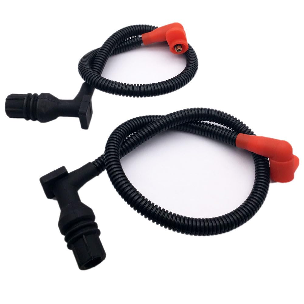 2 Stück Zündkerzenkabel-Satz Kompatibel mit Polaris Ranger 800 2011-2014 Zündkerzenkabel 4012888 4012889