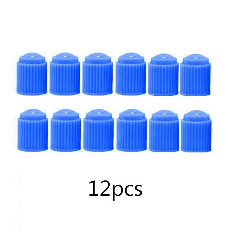 Universal Car Valve Cap Plastic Wheel Tire Air Stem Cover Black Red Blue Dust Tyre Valve Caps For Car Motorcycles Bike Bicycle
