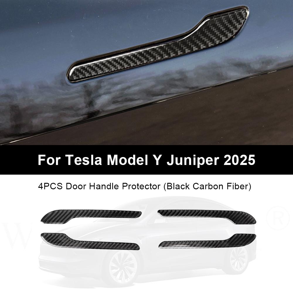 For Tesla Model Y Juniper 2025 Car Gear Shift Cover Steering Wheel Lever Protection Steering Wheel Gear Shifter Protector Cover