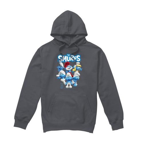 The Smurfs Unisex Adult Group Shot Hoodie