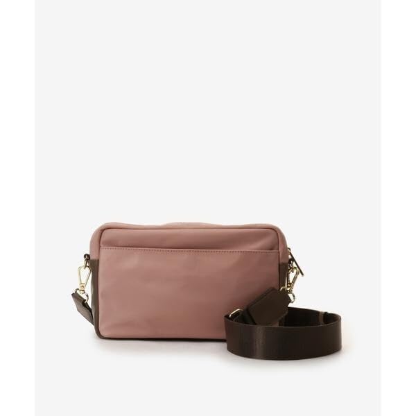 Und Chouette Damen-Schultertasche aus Polyester, 00482320105331, Dunkelbraun