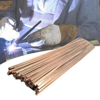 10Pcs 1.0/1.6/2.0/2.5/3.0mm Αφιερωμένη καλή ρευστότητα 50cm TIG Welding Rod Professional Phosphor Copper Soldering for DIY