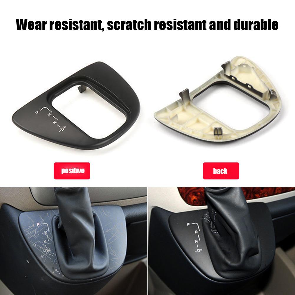 VODOOL Auto Automatikgetriebe Schalthebelabdeckung Schalthebel Schallwand für Mercedes-Benz Vito Viano W636 2010–2015 Schaltknauf-Panel
