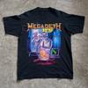 Vintage Megadeth 1991 Tour T-shirt, Unisex Black Cotton T-shirt, Size S-5XL Unisex T-Shirt