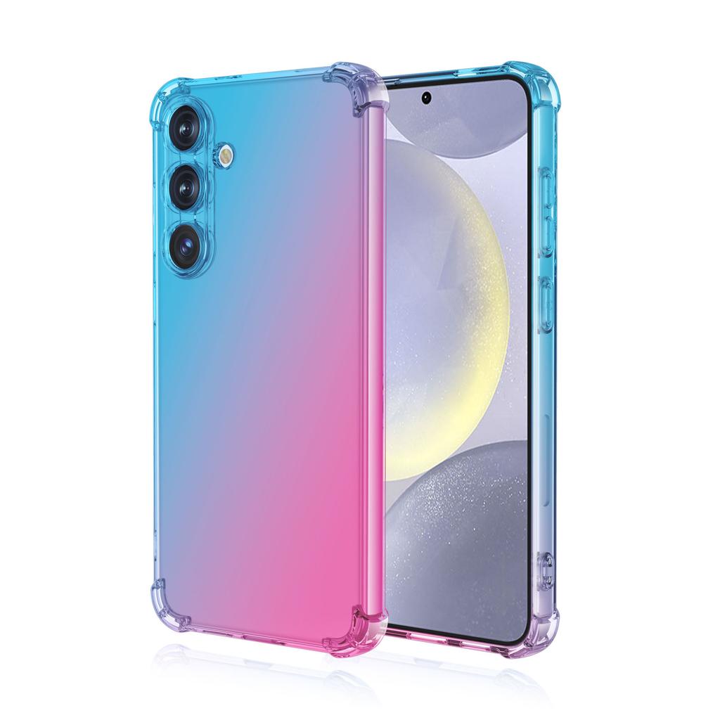 Samsung S25FE Mobile Phone Case GalaxyS24ultra Four Corner S24FE Anti-fall Case S22 Gradient Suitable