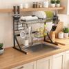 Kitchen Sink Storage Rack, Household Dish Draining Rack, Multifunctional Kitchenware & Knife Storage Rack