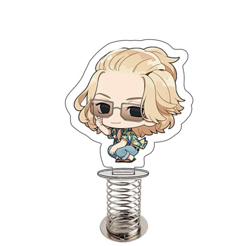 

Аниме игры Токио Мстители мультфильм творческий Shake Fighter стенд модель игрушки забавные прозрачные акриловые украшения для рабочего стола