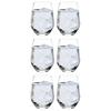 Toyo Sasaki Glass Water Variation Tumbler 490ml 6-Pack Good Design Award Winner HS Hard Strong HS
