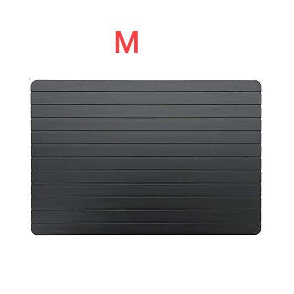 Duży Rozmiar Aluminiowa Taca do Rozmrażania Zamrożonego Mięsa z Super-Szybką Płytą do Rozmrażania Naturalna Szybka i Magiczna Deska do Rozmrażania