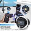 N MP5 Marine Stereo Waterproof IPX5 Boat Radio Media Player Bluetooth-compatible FM AM RDS Audio For Yacht Boat ATV UTV