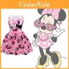 Rochie Fetiță Minnie Mouse Cu Imprimeuri Desenate Pentru Fete De Vară Rochie Casual Din Amestec De Bumbac Fete