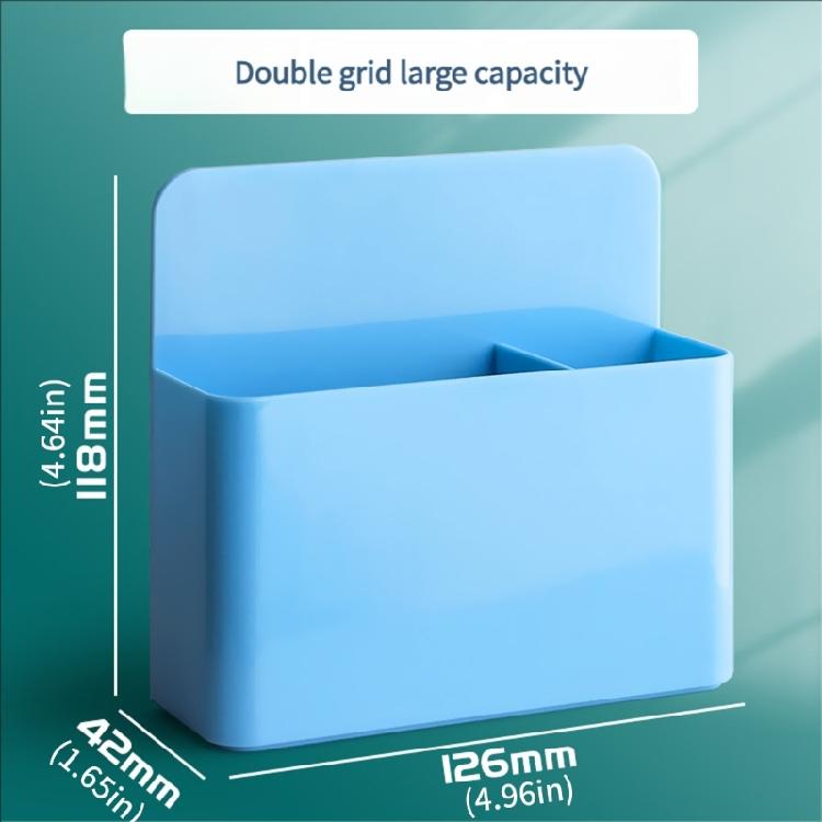 2 Pcs Magnetic Office Storage Box Magnetic Pen Holders Magnetic Dry Erases Marker Holders For School Home Use