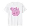 T-shirt Peppa Pig Maman Heureuse Gros Visage