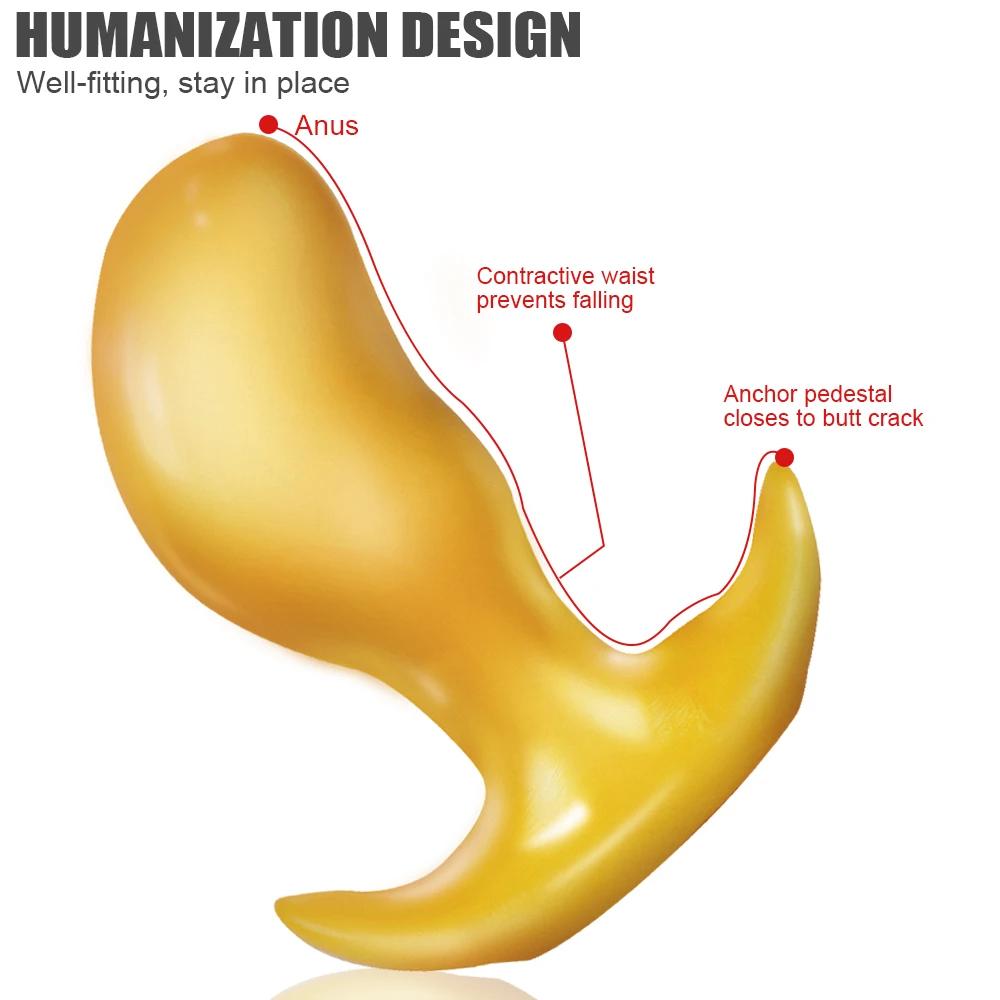 S/M/L/XL Butt Dilator Plug Anal Toys For Women Vaginal Expander Big Dildo Female Masturbator Sex Games Adult Erotic Products Men