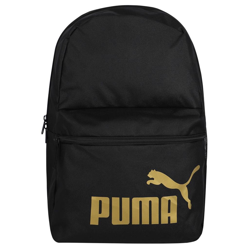 New PUMA Fabric Backpack Medium Size Unisex Black 091164-03