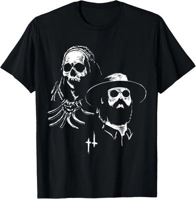 Hunt Showdown Kettős baj Elöl mintás póló
