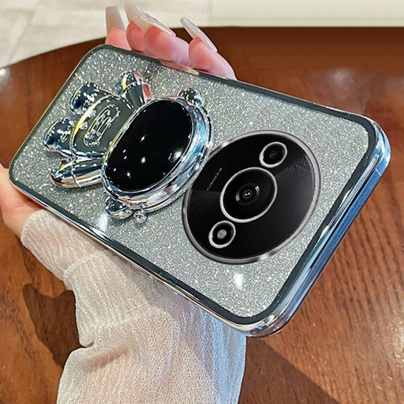 For Xiaomi Redmi A3 4G/Poco C61 4G Case PC+TPU Kickstand Astronaut Phone Cover