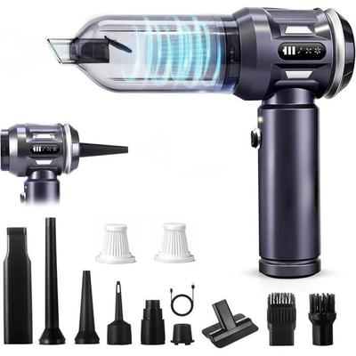 4-in-1 Handheld Vacuum Cleaner - NETTLIFE - Model Not Specified - 17,000 Pa - Cordless - Washable HEPA Filter