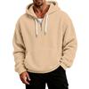 Men's Casual Hooded Jacket Long Sleeve with Warm for Everyday Wear