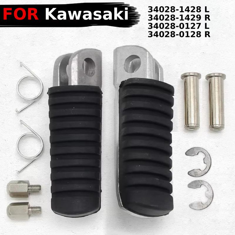 Motorcycle Footrest Pegs For Kawasaki ER650 ER-6N ZR1000 Z1000 ZR900 Z900 Z900RS Z750 ZG1400 GTR1400 ZX1400 ZZR1400 ZRX1200 ZR7