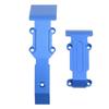 RC Car Skid Plate Front and Rear RC Car Aluminum Skid Plate for   1Celsius16   Slash