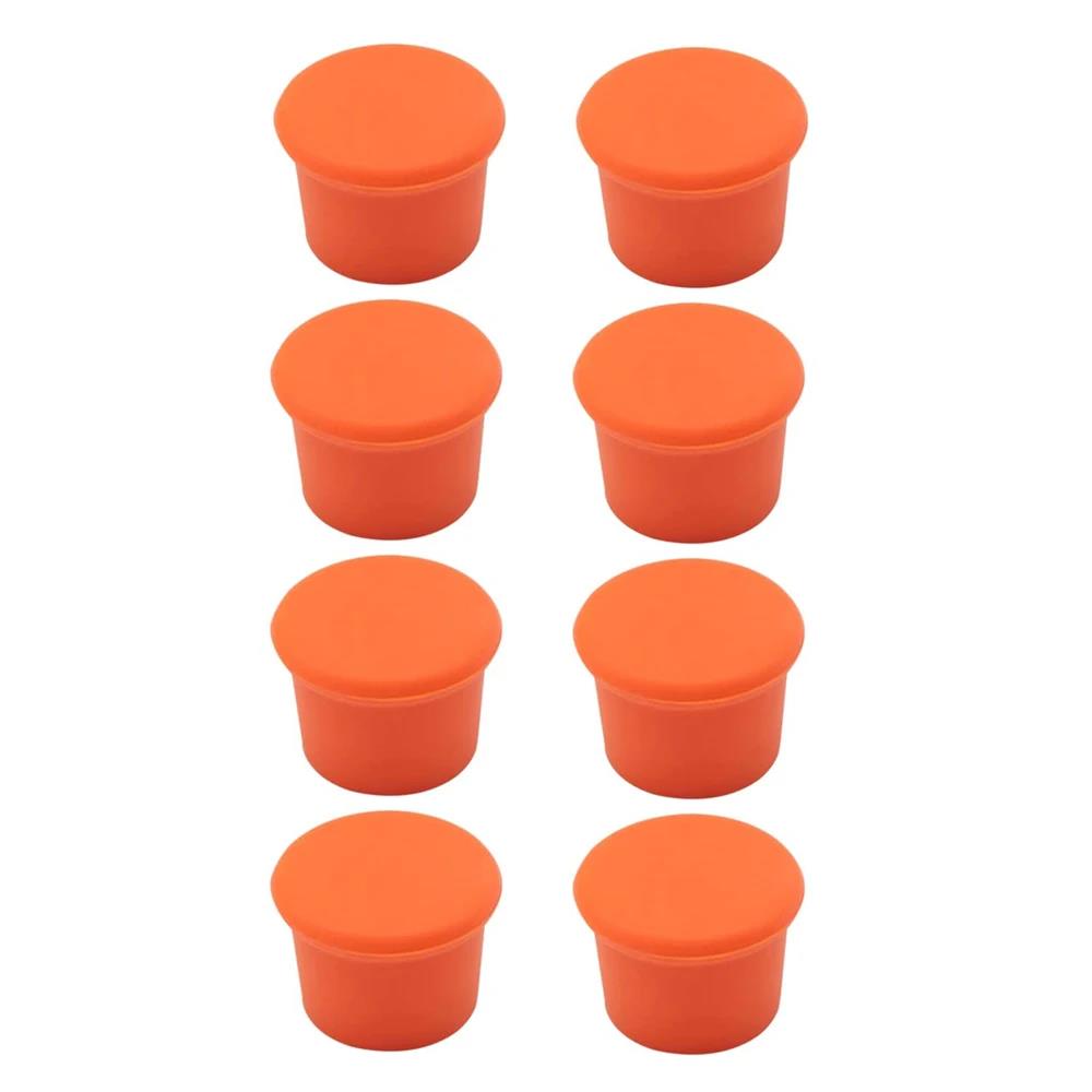 8Pcs Reusable Wine Bottle Stopper Silicone Wine Stopper Beer Champagne Stoppers Wine Corks for Glass Bottles Keep Wine Fresh 5