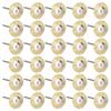 30pcs Brass Wire Rotary Tool Brushes T-Shape Structure Brass Wire Brush Set  Wood Carving