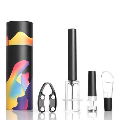Wine Opener Air Pump Pressure Vacuum Wine Bottle Corkscrew Stainless Steel Pin Type Cork Out Tool Wine Opener Bar Accessories