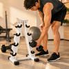 Inverted-V Dumbbell Storage Rack Stable Heavy-Duty