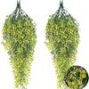 Golden Bell Willow Vine Wall Hanging - Indoor Green Plant Decoration
