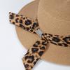 New Summer Women's Outdoor Sun Protection Beach Hat Fisherman Hat Big Brim Hat Beach Hat Leopard Print Hat Sun Hat
