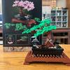 878PCS Bonsai Tree Flower Bouquet Building Block Bricks Model Home Decoration Plant Potted Gift Kids Set Compatible 10281
