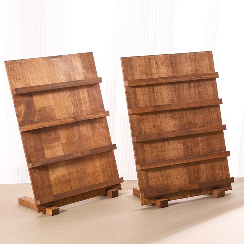 Wood Jewelry Earring Display Stand Storage Rack Display Holder Suitable for Home Office and Retail Store Presentation
