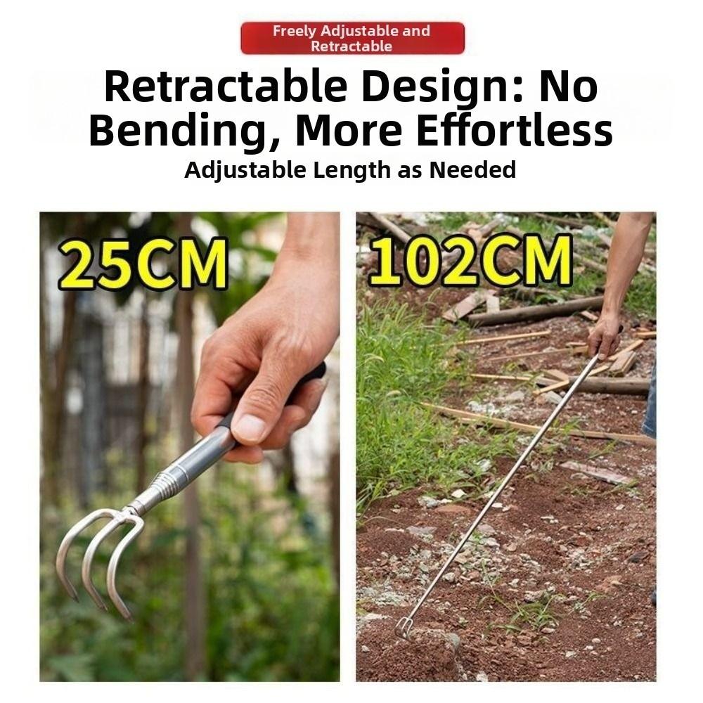 1pc/2pcs Retractable Telescopic Mushroom Picking Tool Compact Reaching Aid Outdoor Adventure