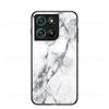 Marbling Tempered Glass Phone Case For OPPO A6 A6X Reno 15F 15 Pro 5G Realme 16 15T C85 Vivo Y21D Y31 Motorola Moto G17 G57 Oneplus 15R Cover