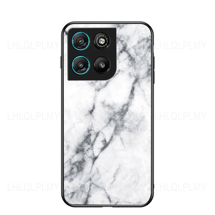 Marbling Tempered Glass Phone Case For OPPO A6 A6X Reno 15F 15 Pro 5G Realme 16 15T C85 Vivo Y21D Y31 Motorola Moto G17 G57 Oneplus 15R Cover