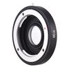 MD AI Lens Mount Adapter Ring with Corrective Lens for Minolta MD MC Mount Lens to Fit for Nikon AI F Mount Camera for