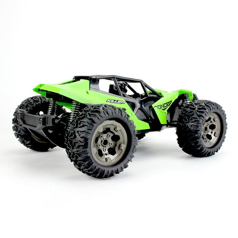 1:12 Scale 2.4G RC Off-Road Muscle Car, 25km/h High Speed Large Wheel Remote Control Toy for Kids