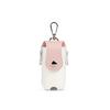 Japanese-Korean Patchwork Style Golf Ball Waist Pouch - PU Leather Protective Cover